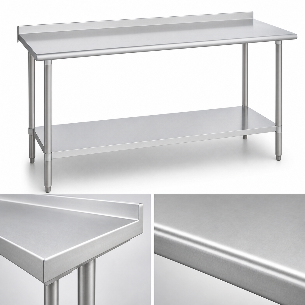 14-Gauge 300 Series Stainless Steel Top