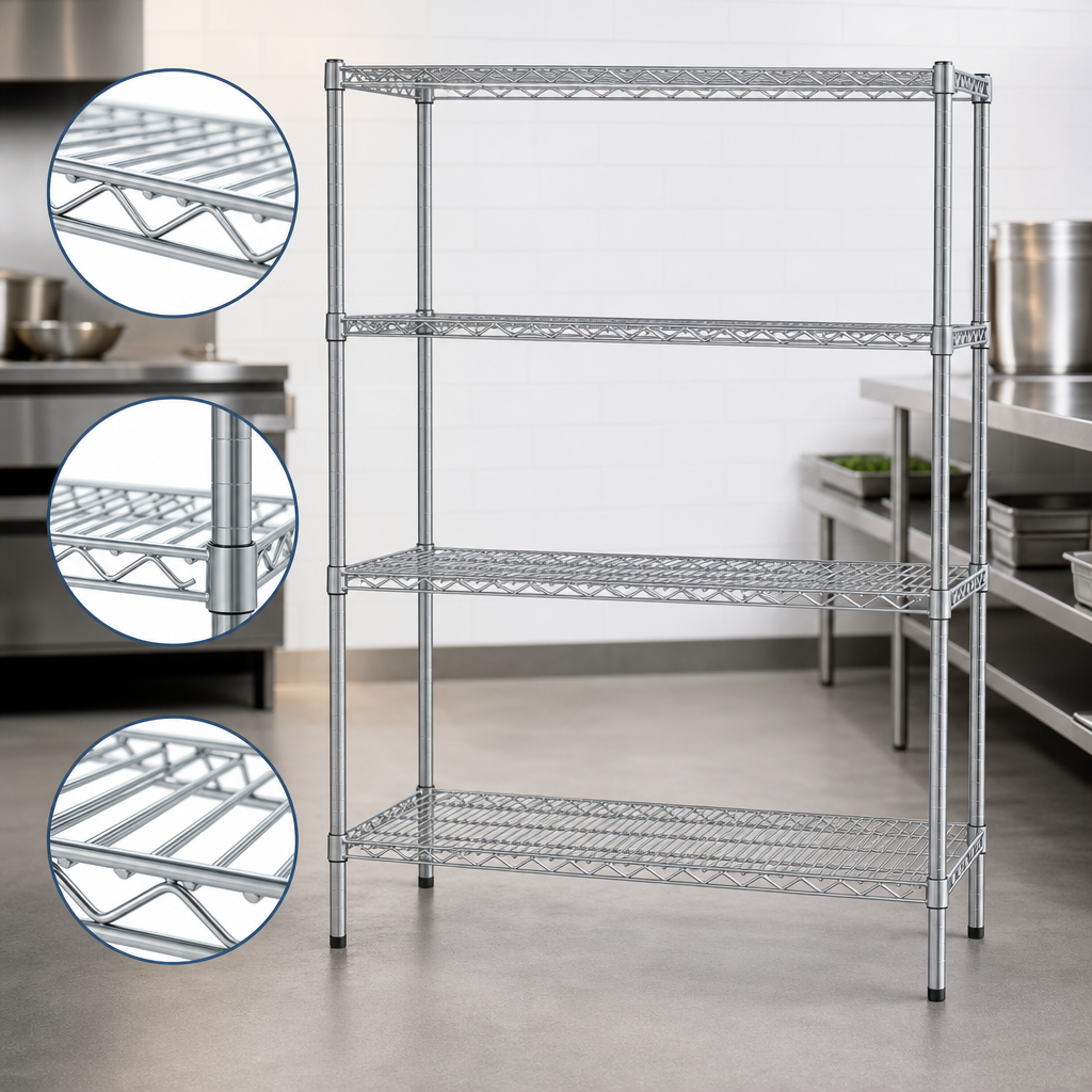 Patented QuadTruss® Shelves