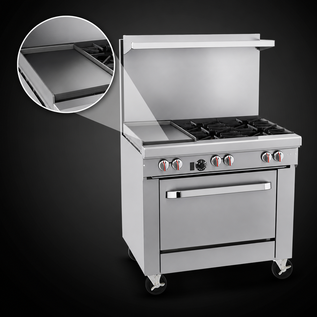 12-Inch Left Griddle