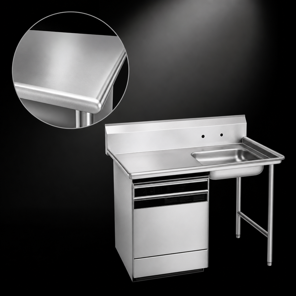 16 Gauge Stainless Steel Top