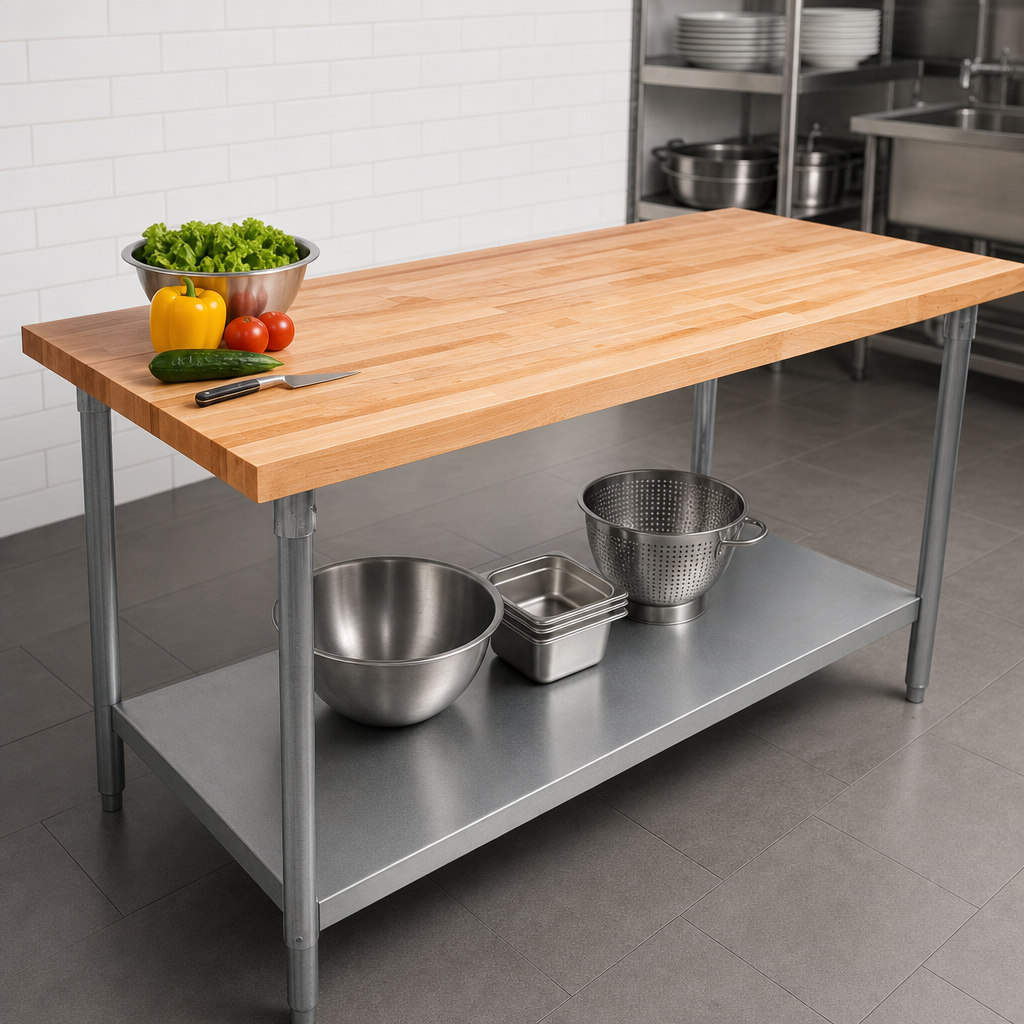Edge Grain Flat Top