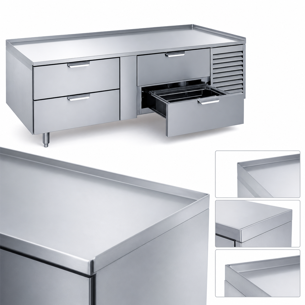 One-Piece Stainless Steel Top
