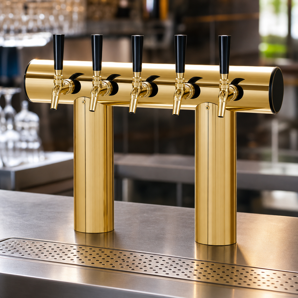 Five-Faucet Capacity
