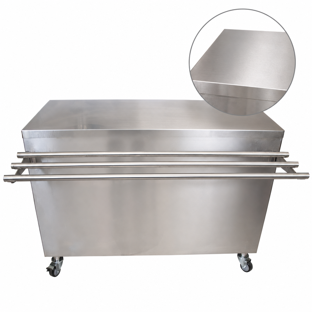 14-Gauge Stainless Steel Top