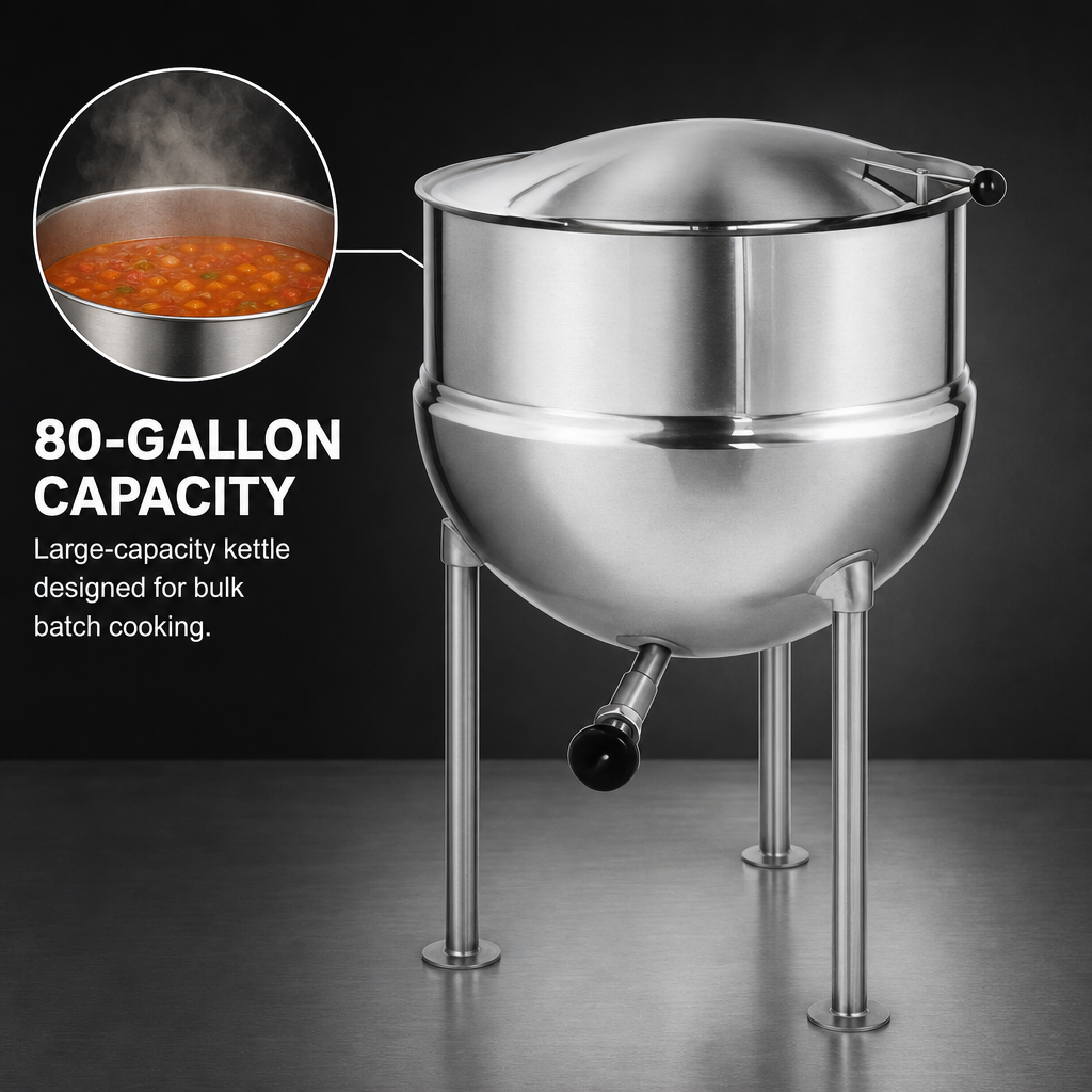 80-Gallon Capacity
