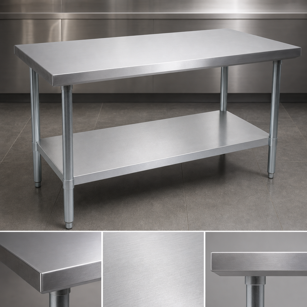 18/430 Stainless Steel Flat Top