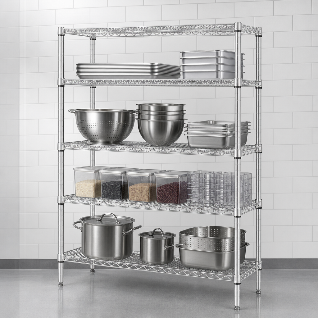 4 Wire Shelves