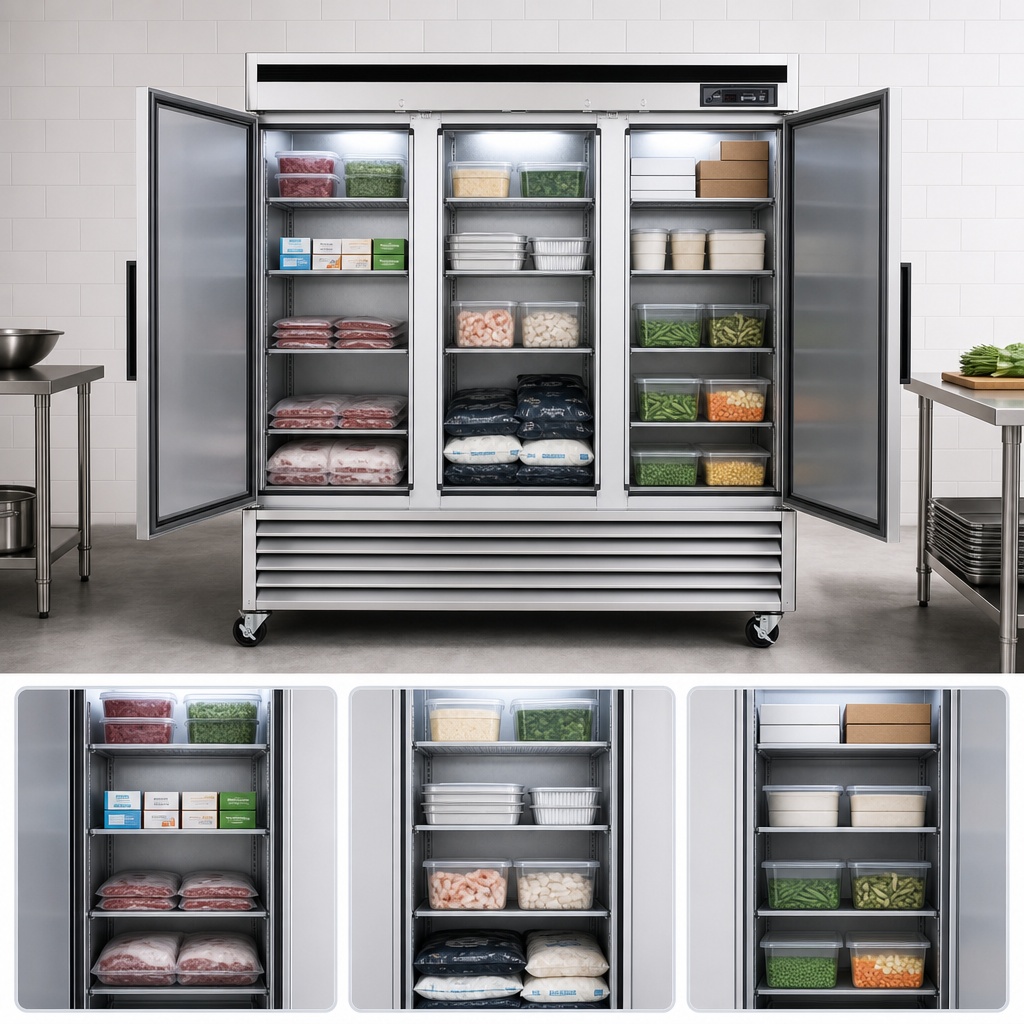 Three-Section Storage