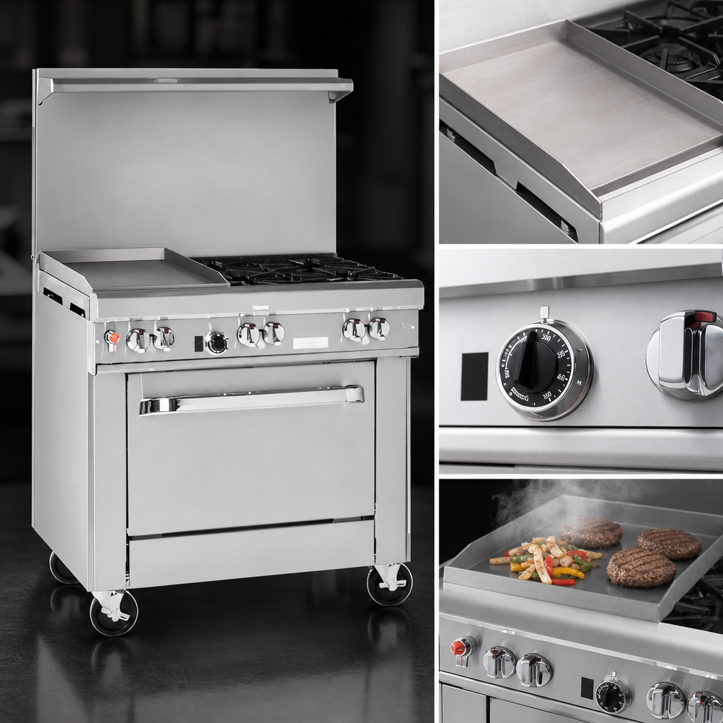 24-Inch Thermostatic Griddle