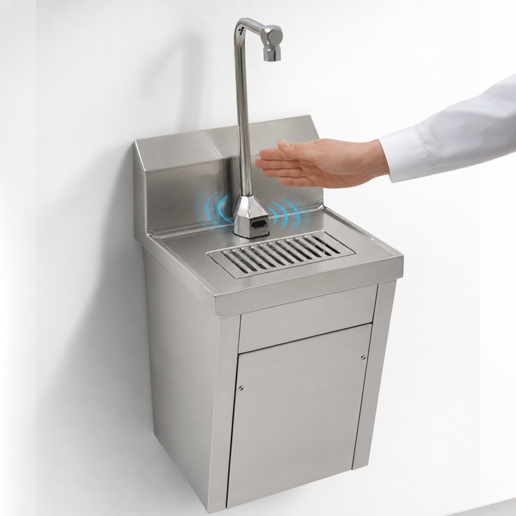 Hands-Free Electronic-Eye Faucet