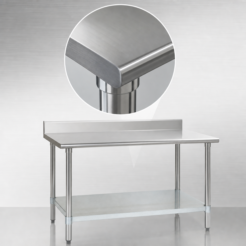14-Gauge 300 Series Stainless Steel Top