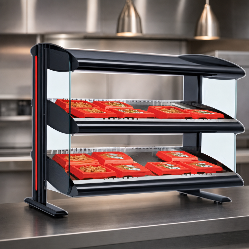 Dual Slant Shelves