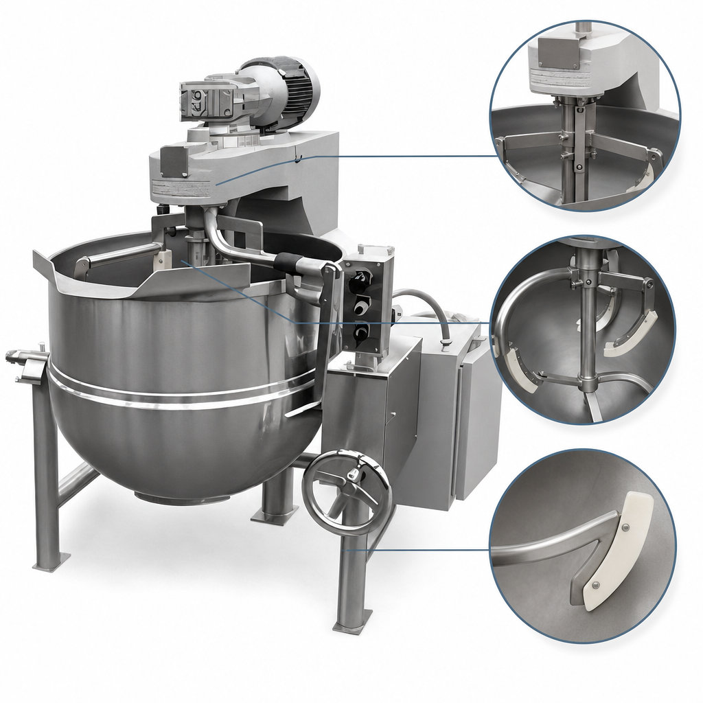 Twin-Shaft Scraper Mixer
