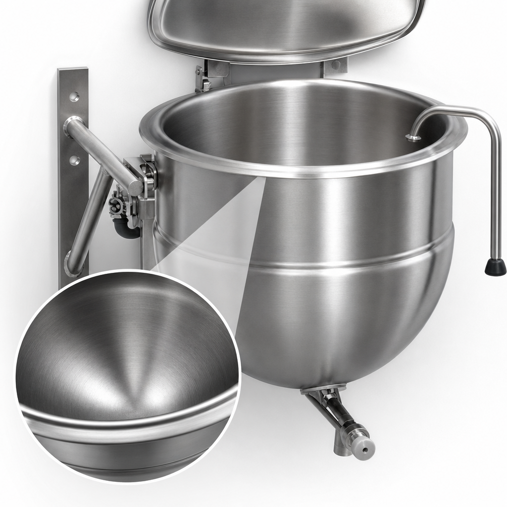 Seamless Deep-Drawn 304 Stainless Steel Liner