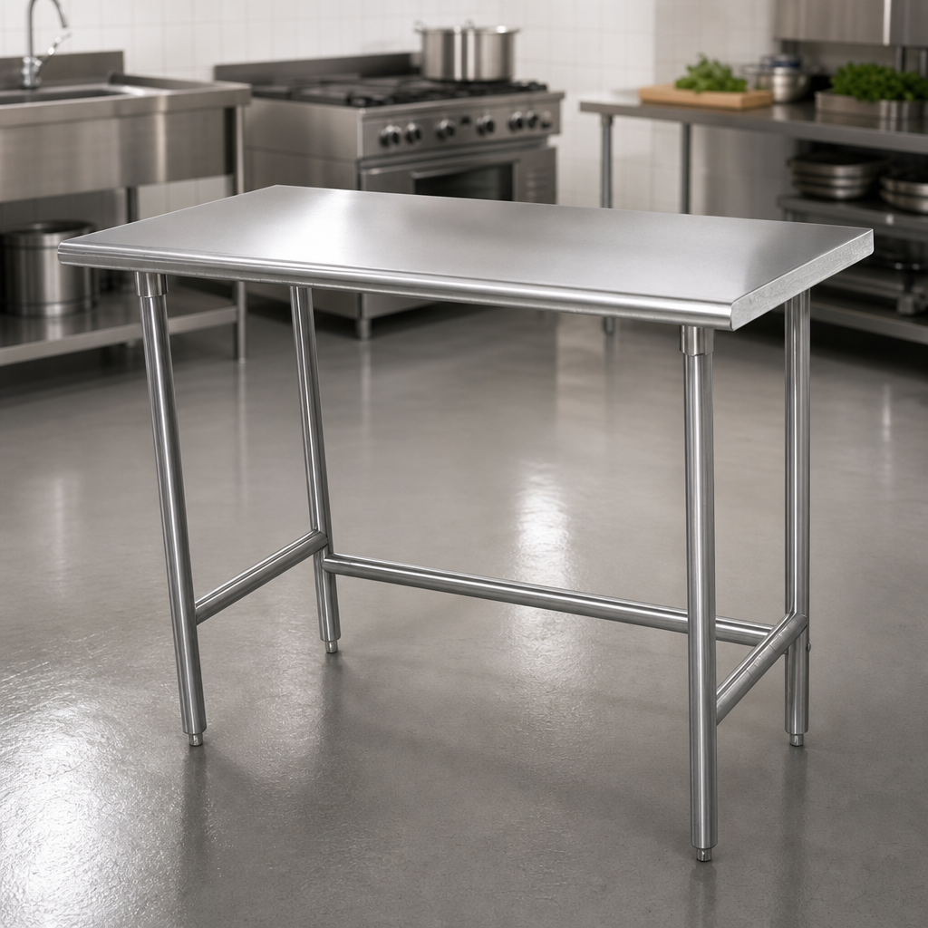 Heavy-Duty Stainless Steel Top