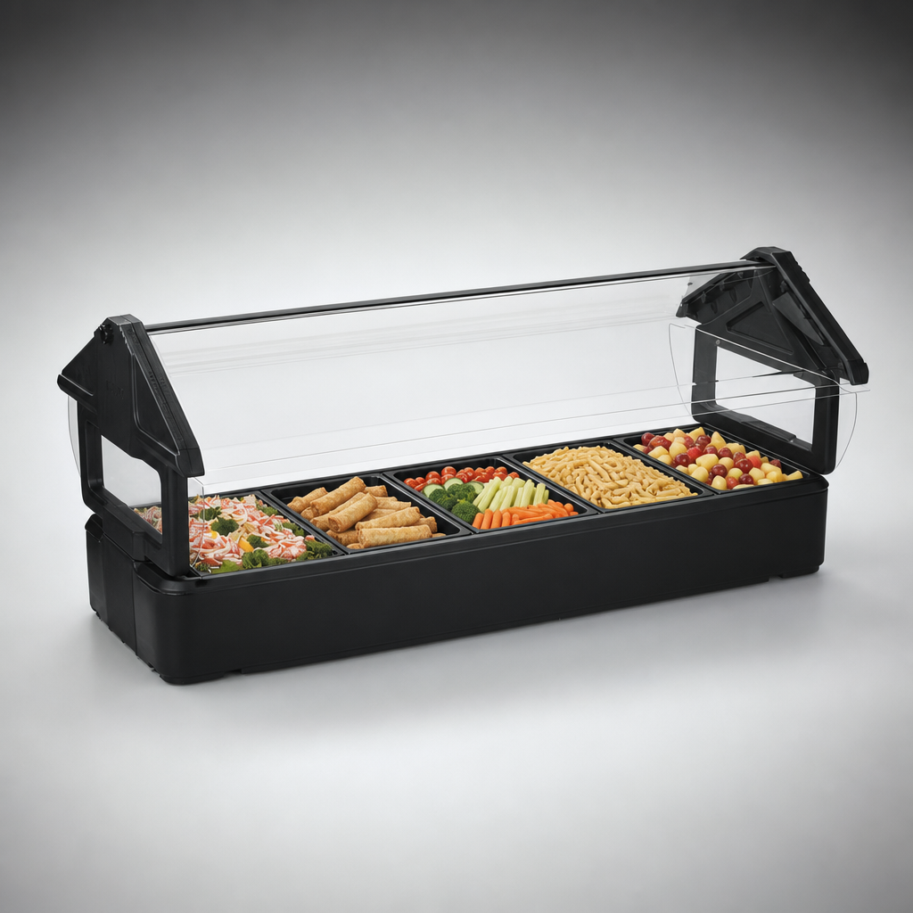 Five Full-Size Pan Capacity