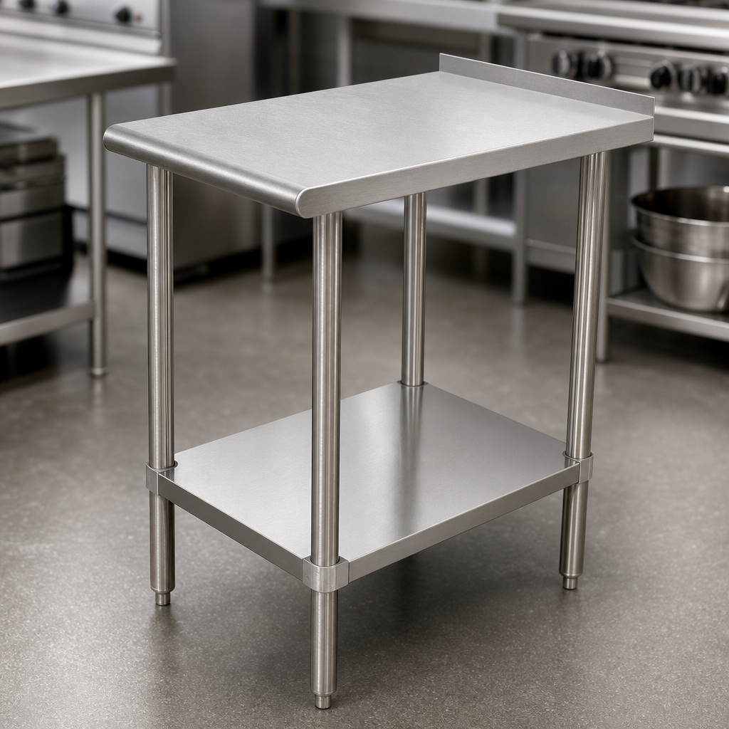 16-Gauge 304 Stainless Steel Top