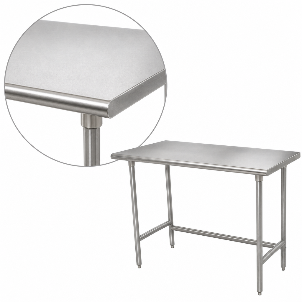 16-Gauge 430 Stainless Steel Top