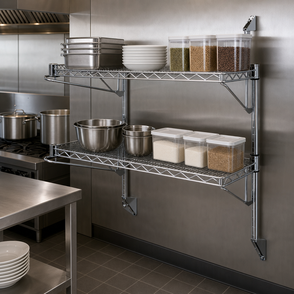 Double Shelf Wall-Mount Design