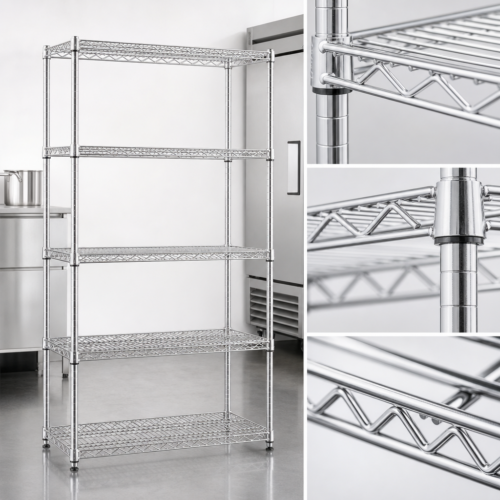 Patented QuadTruss Shelves
