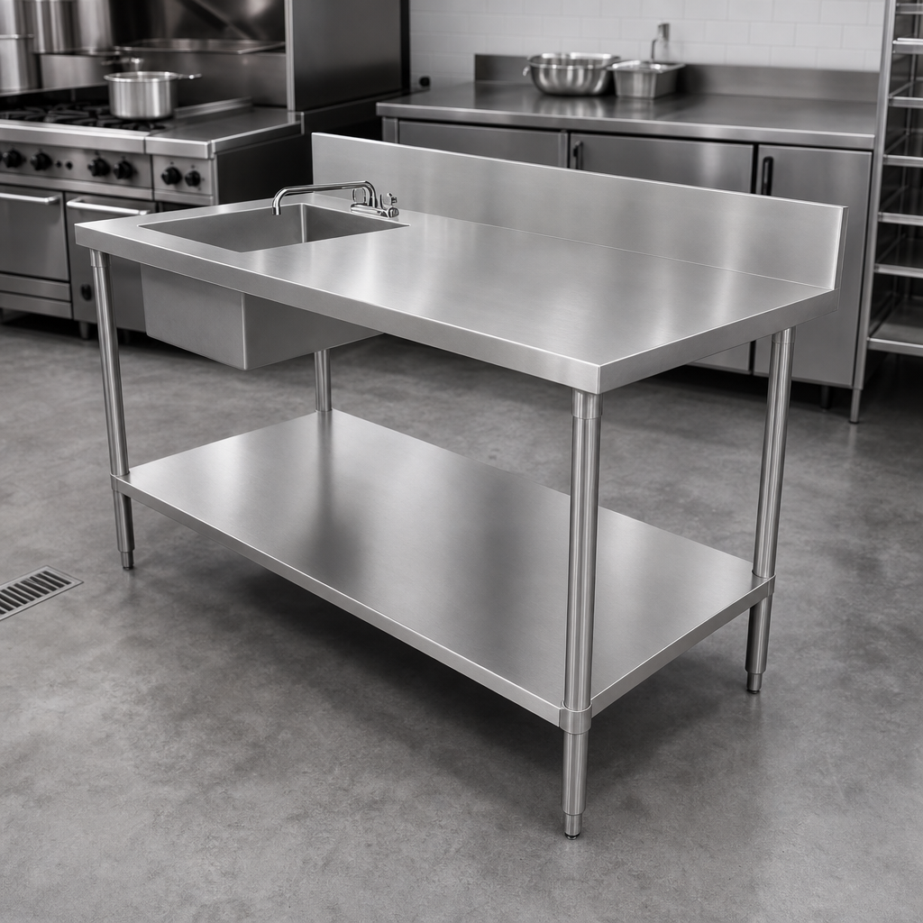 18-Gauge 430 Stainless Steel Construction