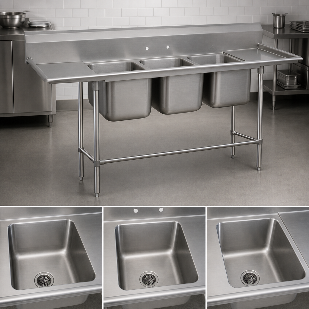 Three-Compartment Workstation