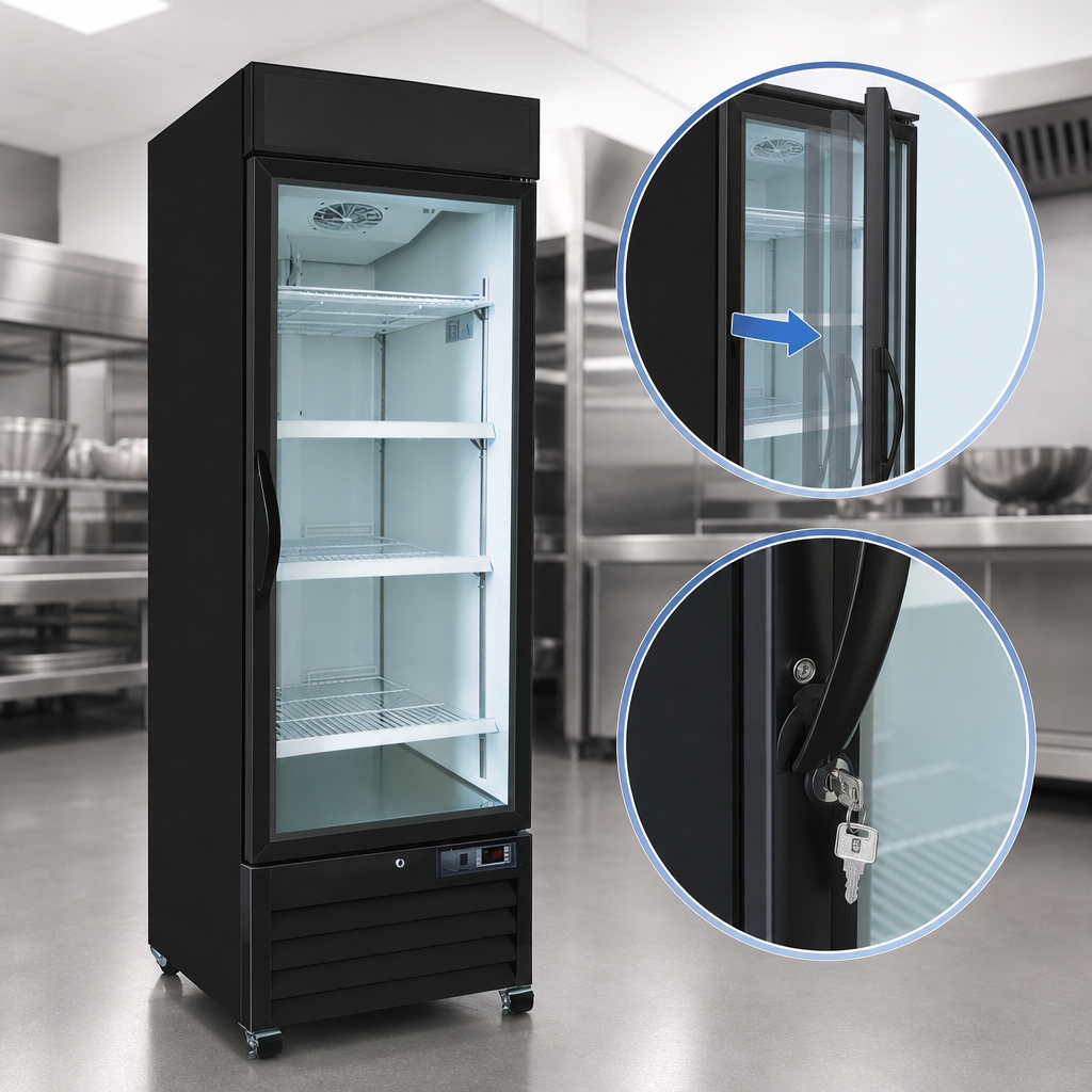 Self-Closing Lockable Door