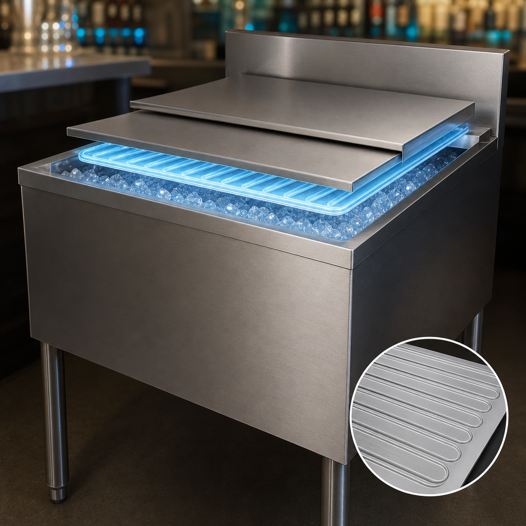 10-Circuit Aluminum Cold Plate