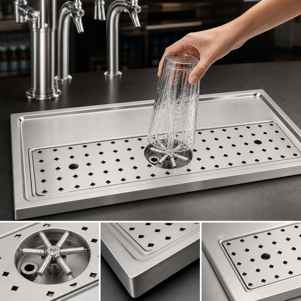 Integrated Glass Rinser