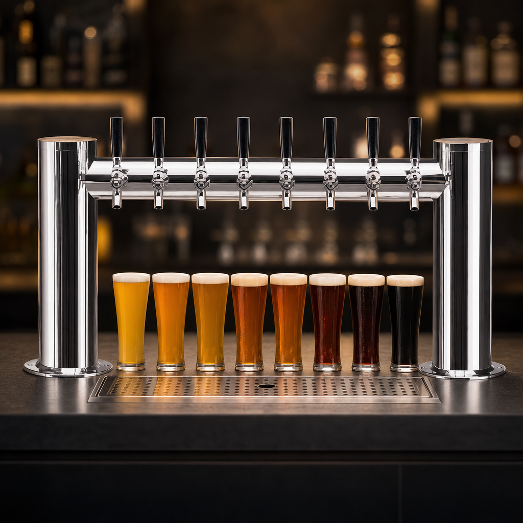 Eight-Faucet Capacity