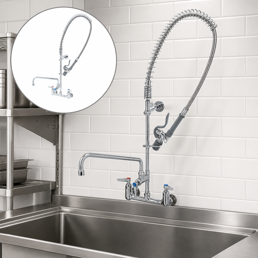 Add-On Faucet Pre-Rinse Design