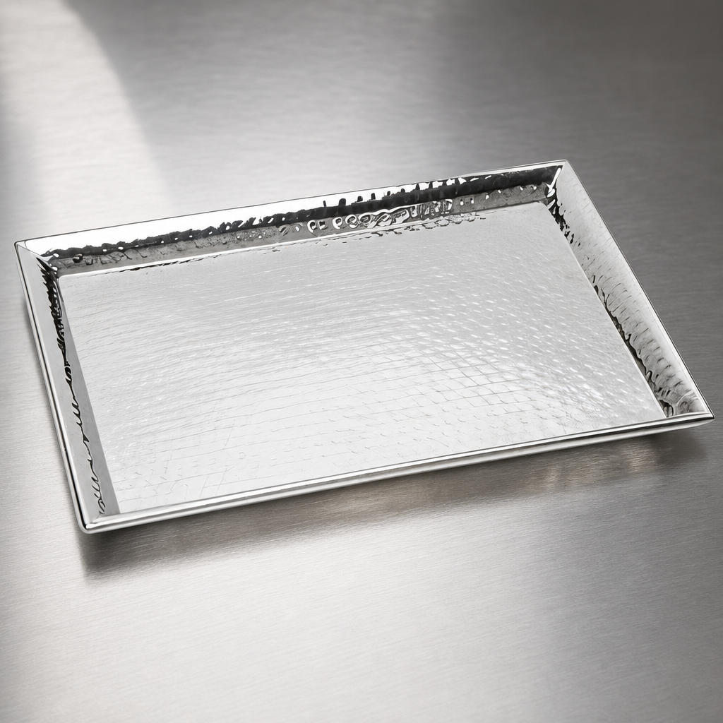 Hammered Stainless Steel Construction