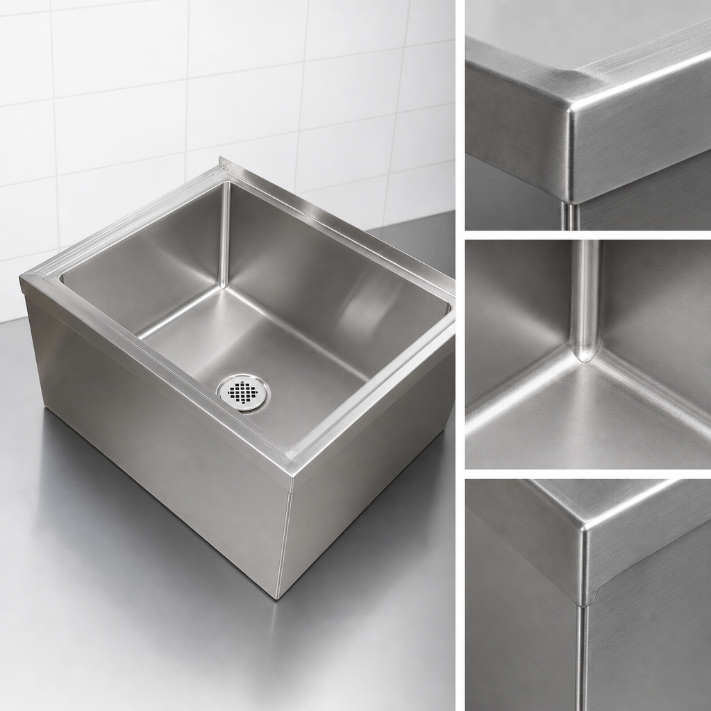 16-Gauge Stainless Steel Construction