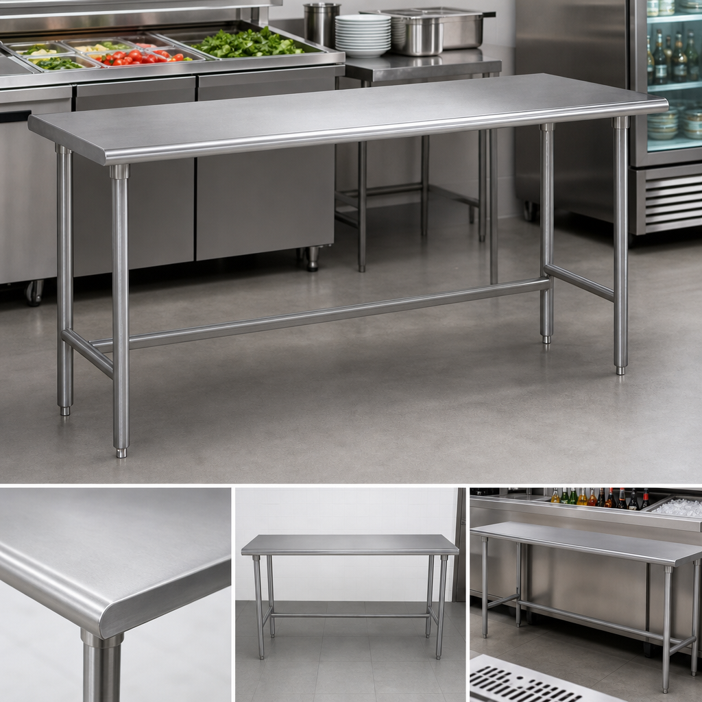 Flat Top, Open Base Design