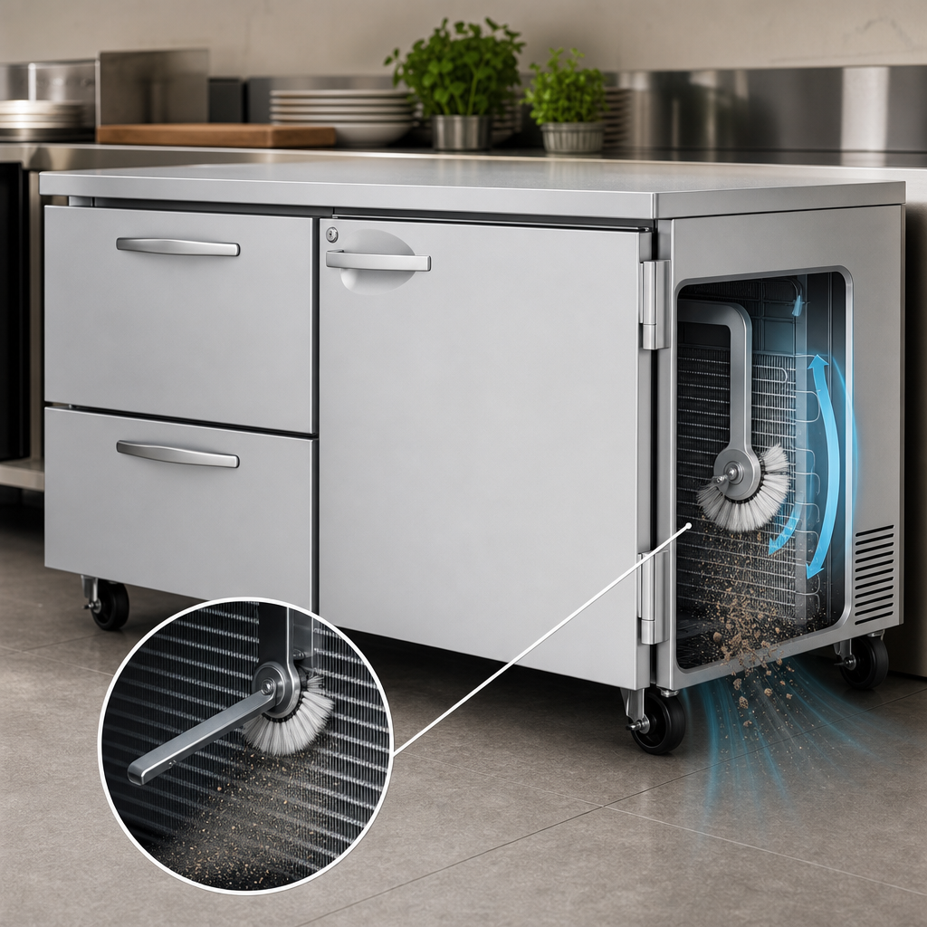 Self-Cleaning Condenser