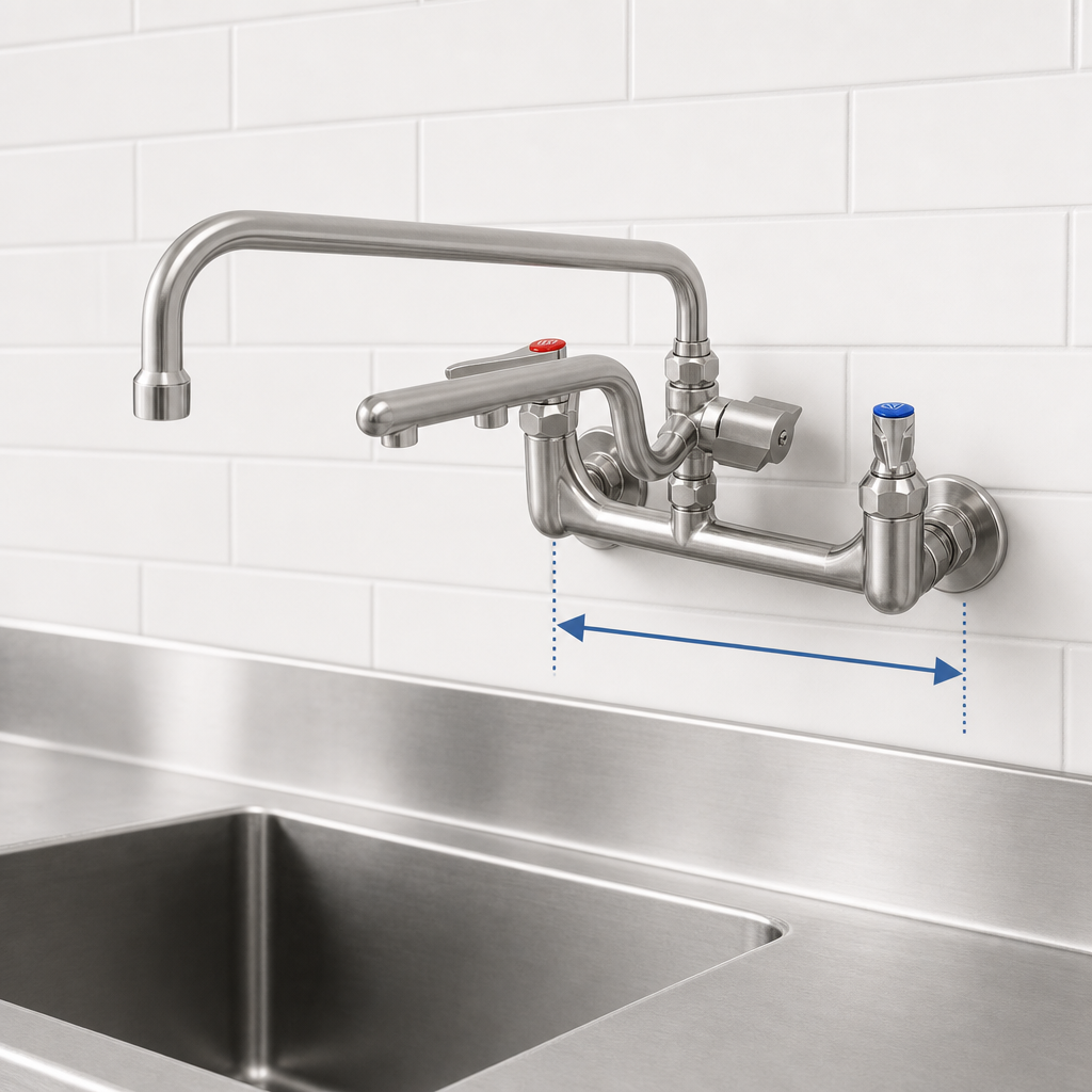 8-Inch Center Wall Mount