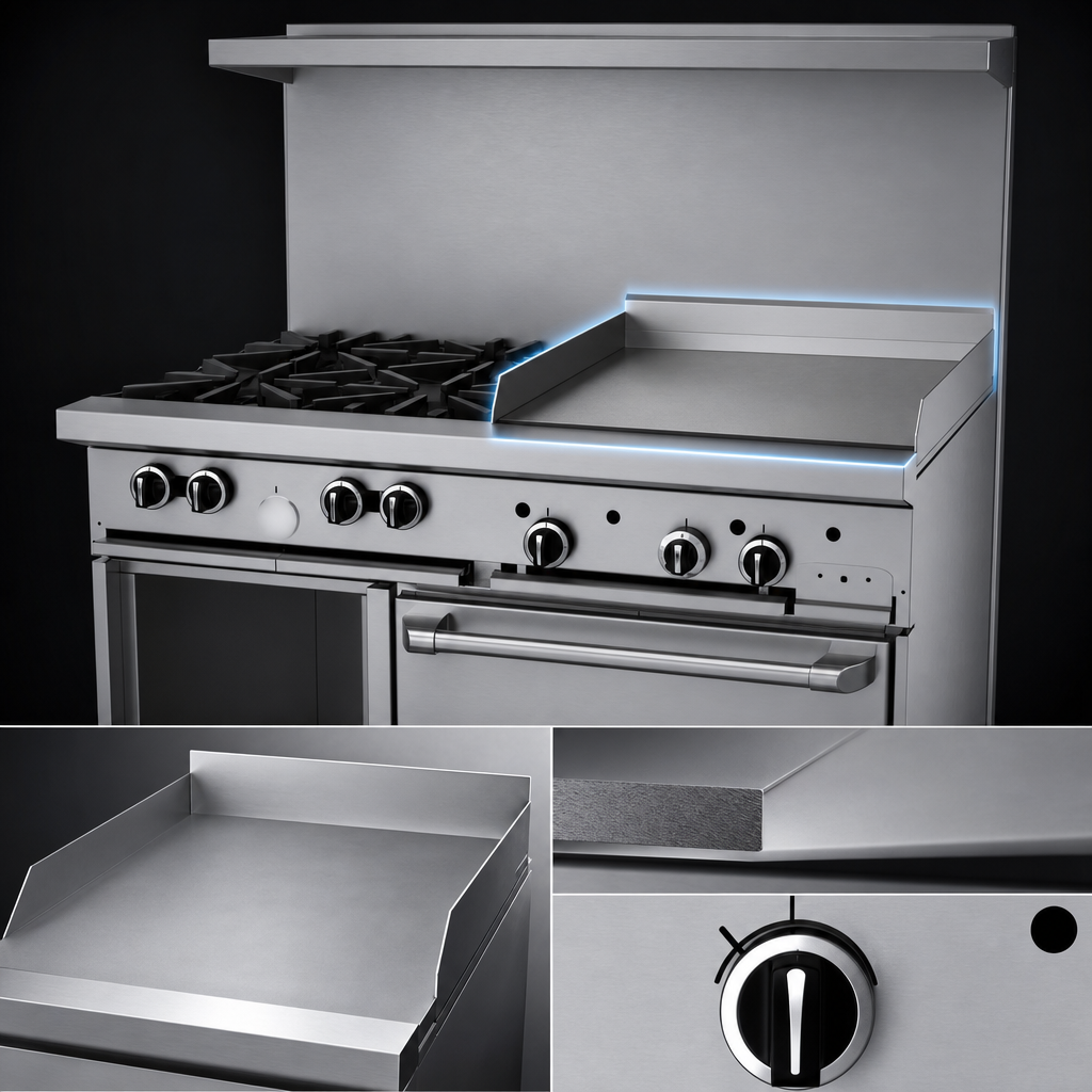 24-Inch Griddle Section