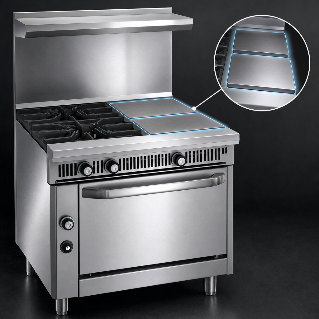 Two 12-Inch Hot Tops