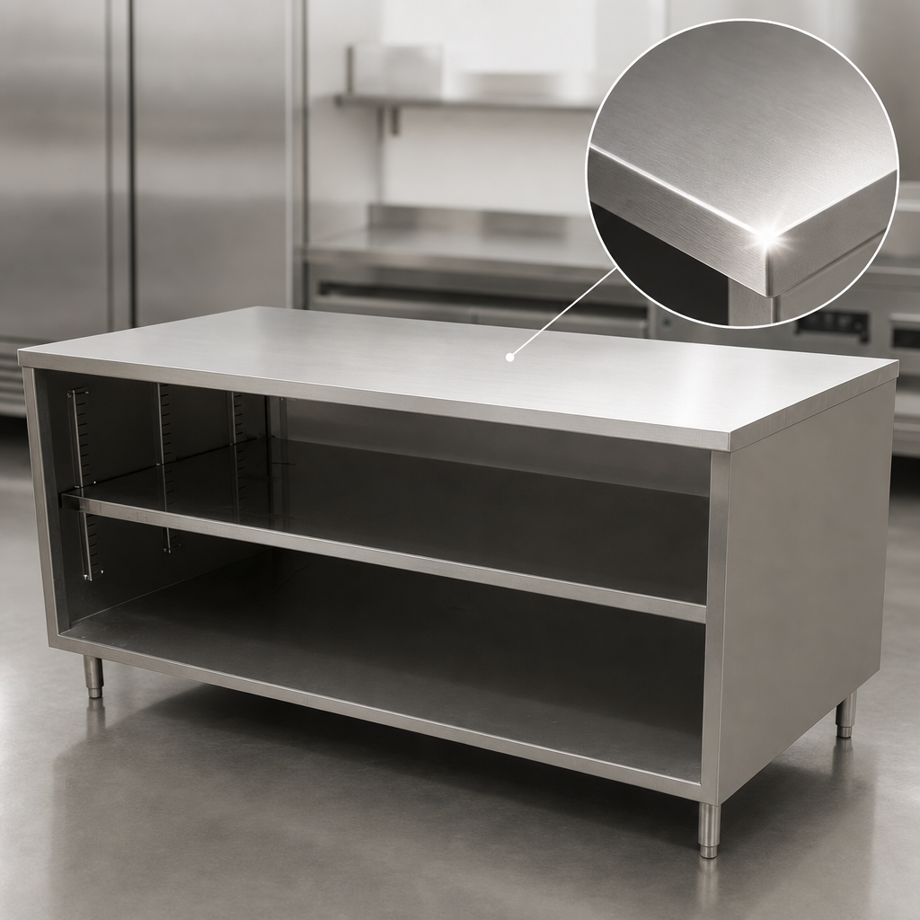 16/304 Stainless Steel Top
