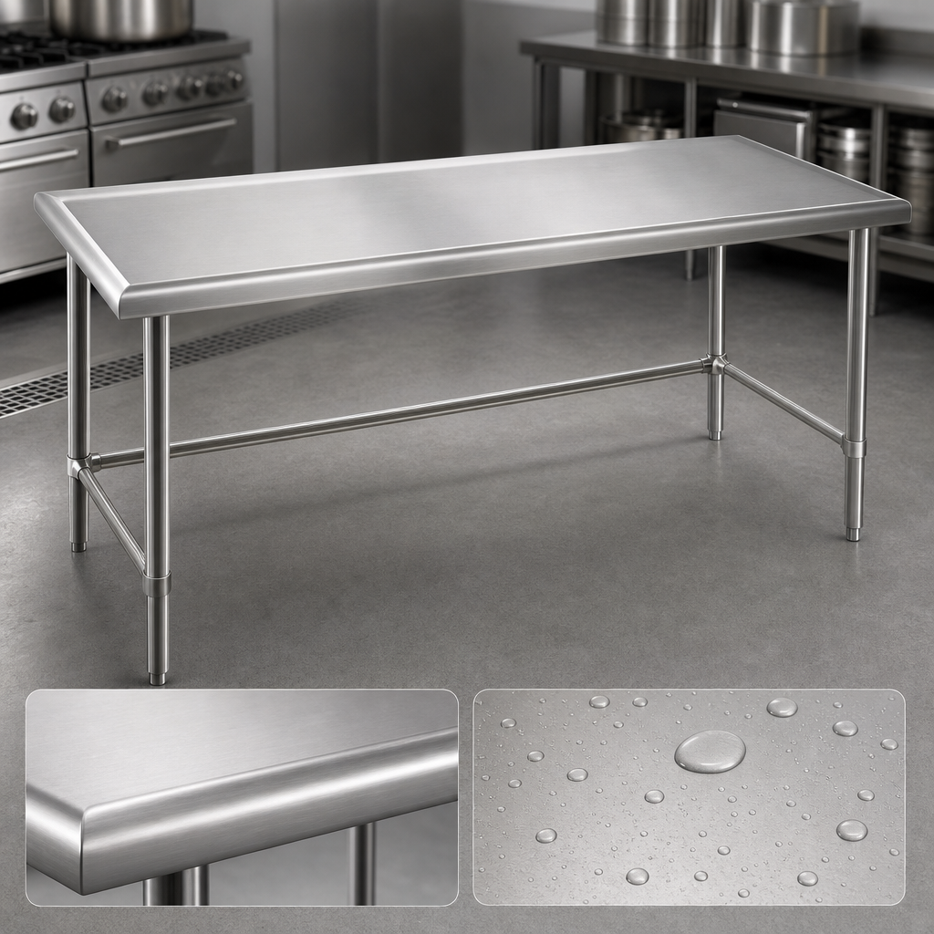 14-Gauge 300 Series Stainless Steel Top