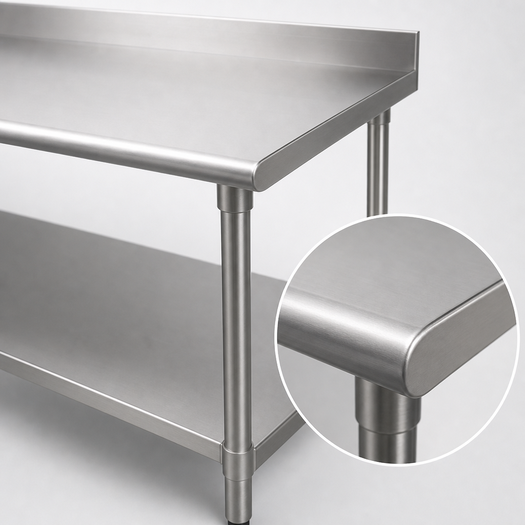 Rolled Front Edge