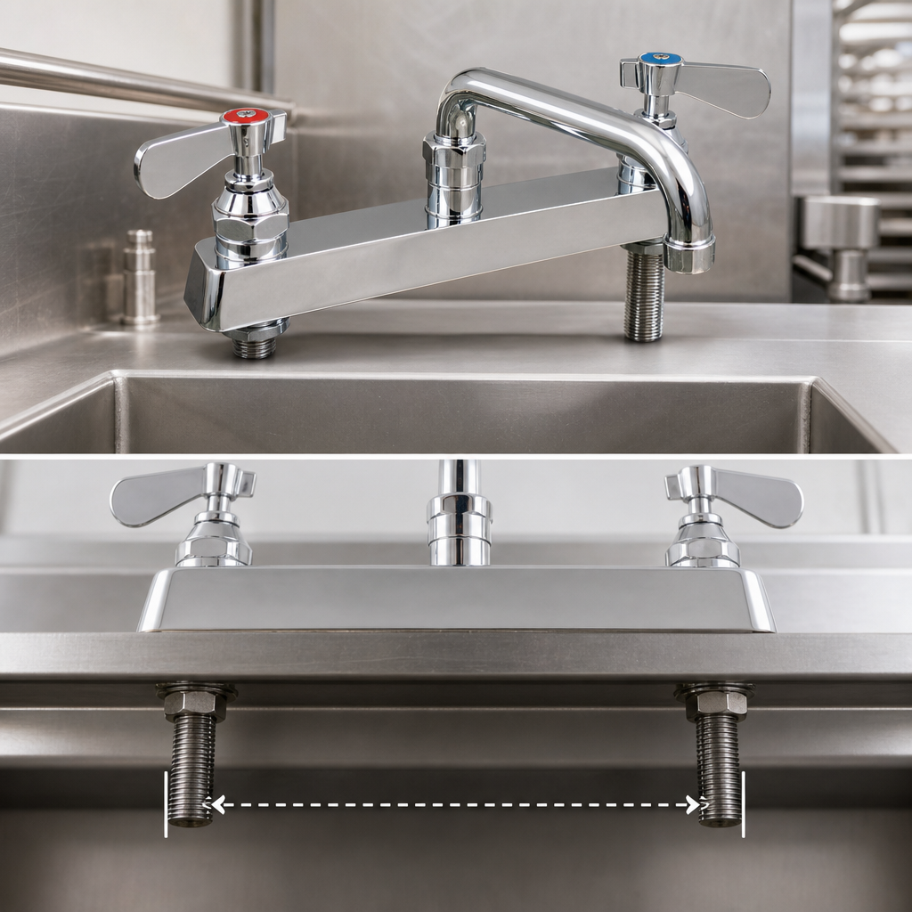 8-Inch Deck Mount