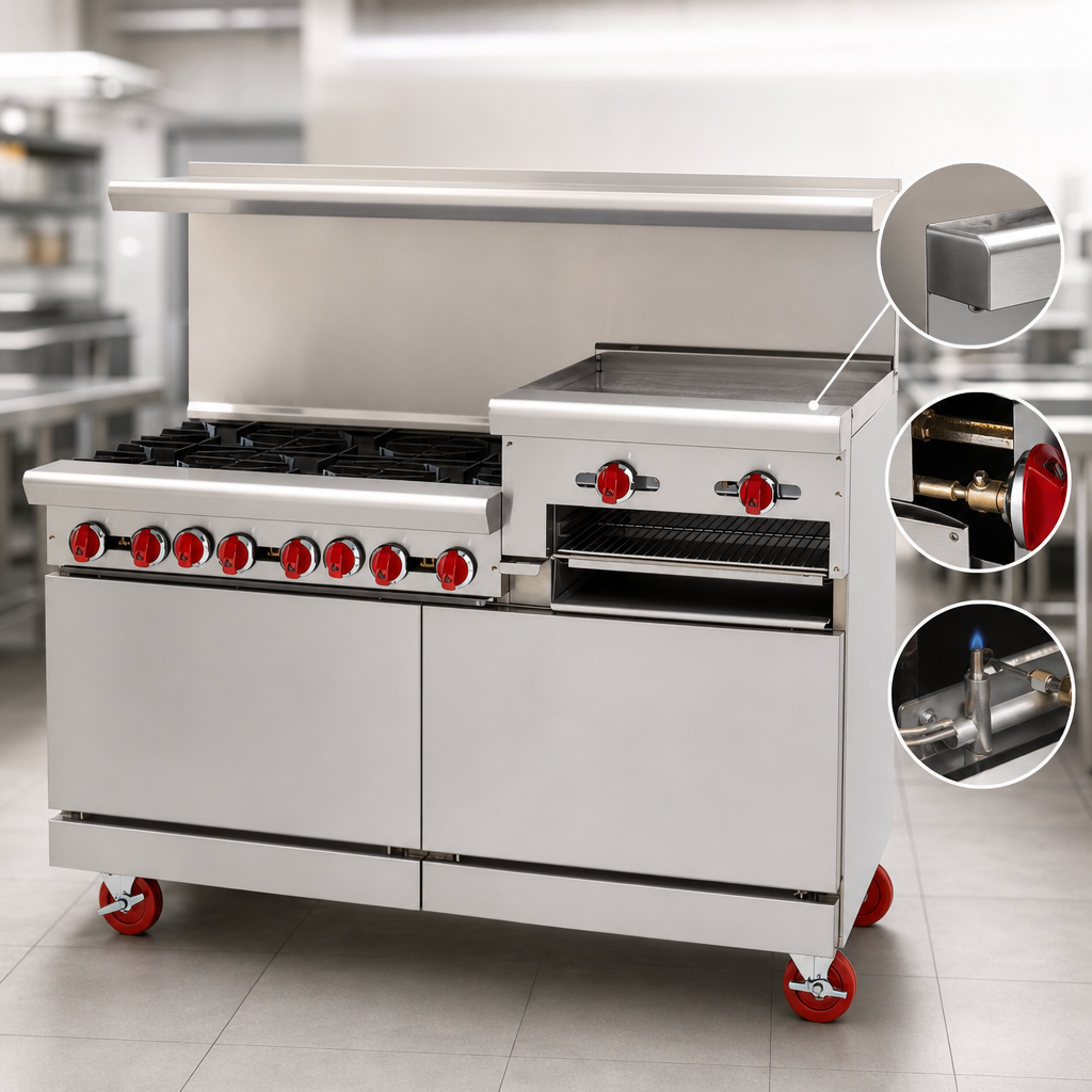 36-Inch Raised Griddle/Broiler