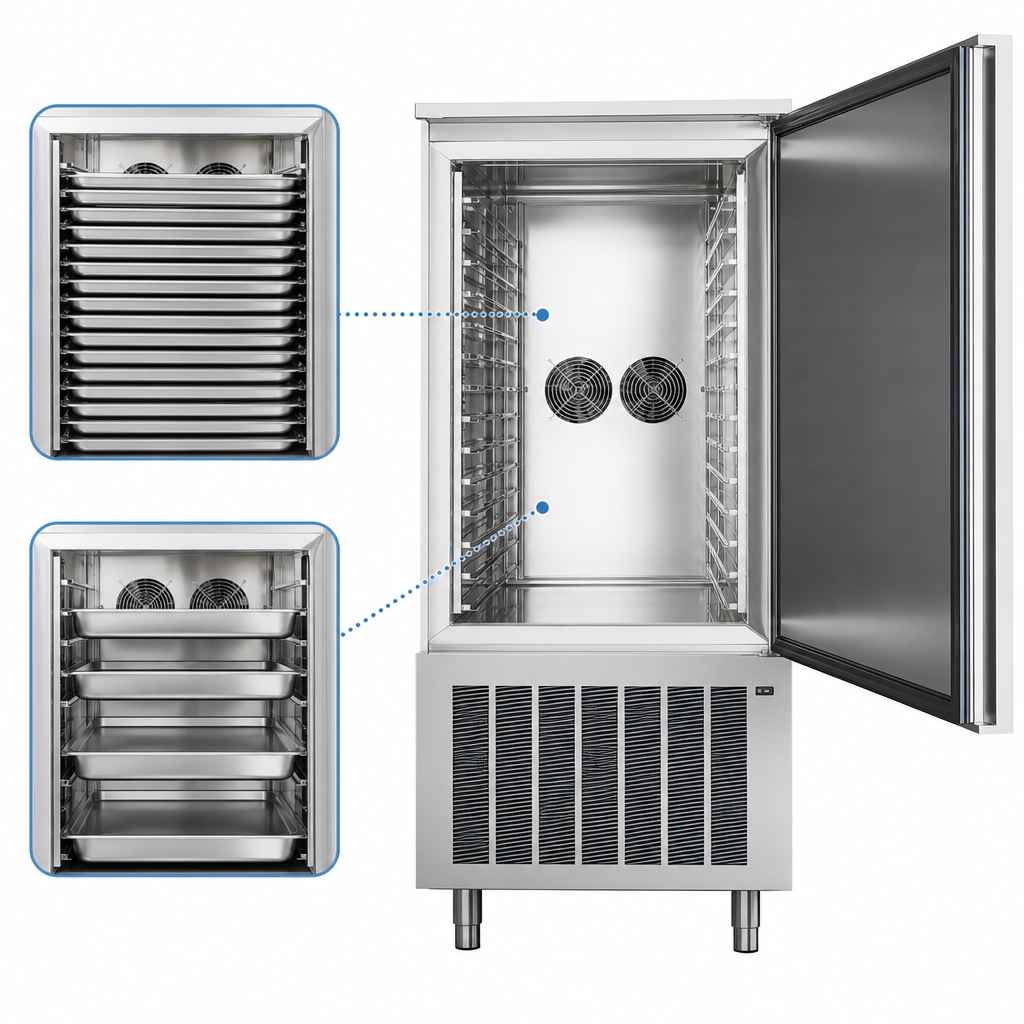 Dual Pan Capacity