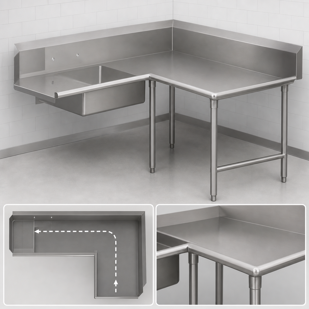 Corner L-Shaped Design