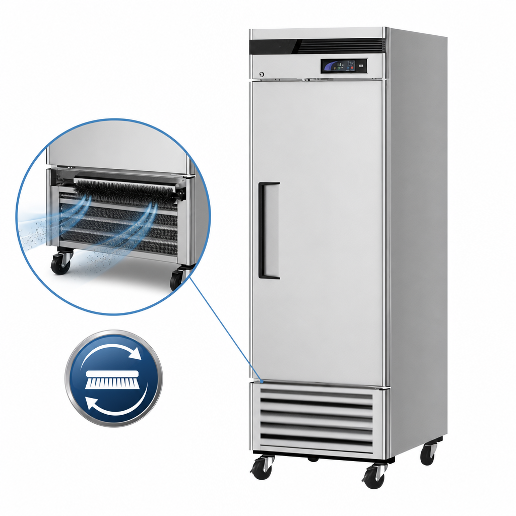Self-Cleaning Condenser