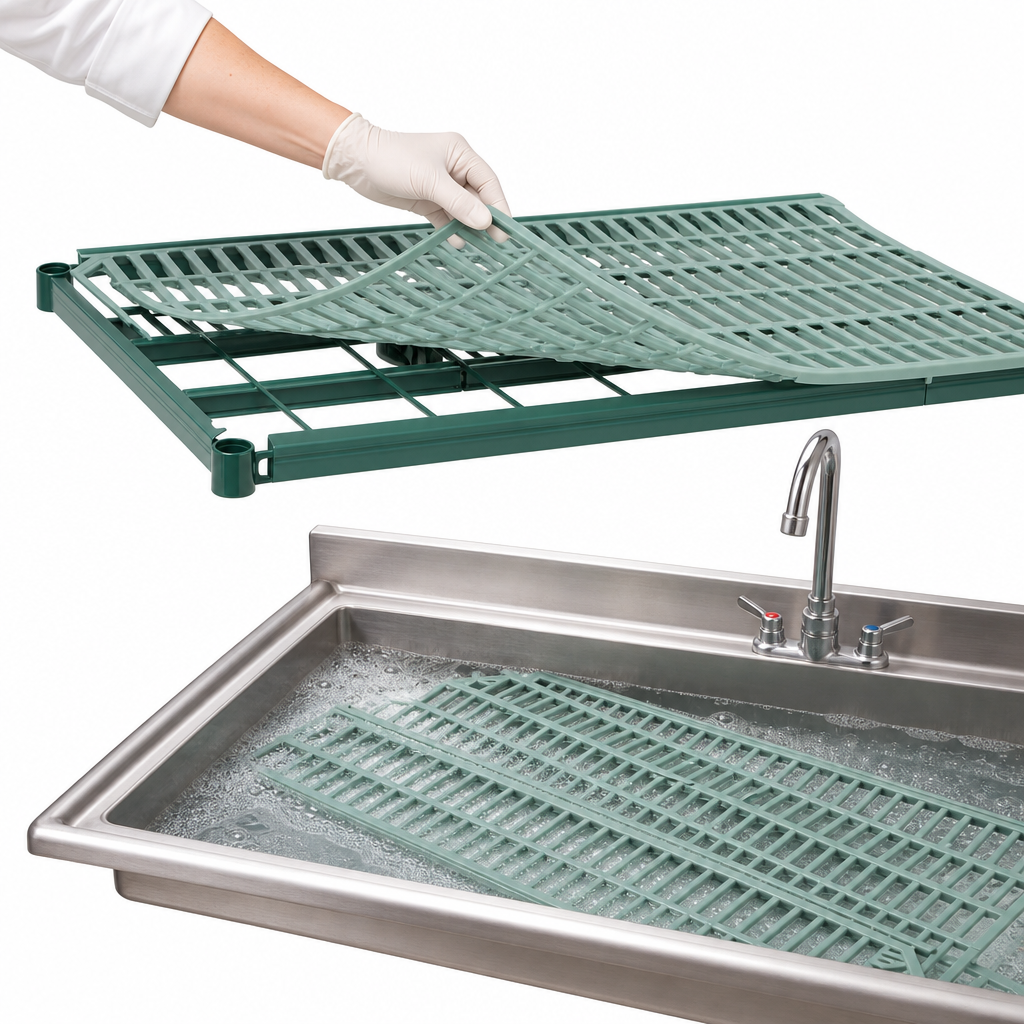 Removable Polymer Shelf Mat