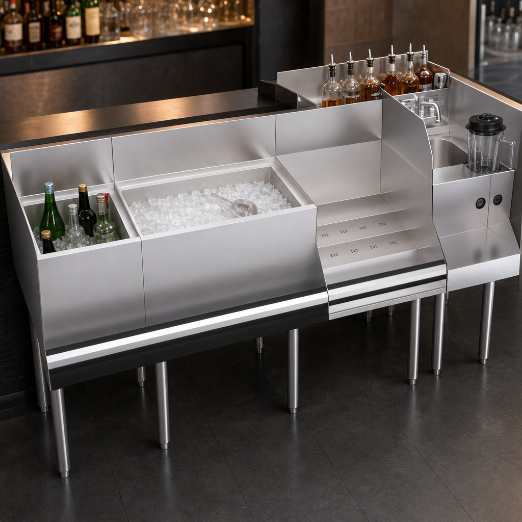Integrated Bar Workstation