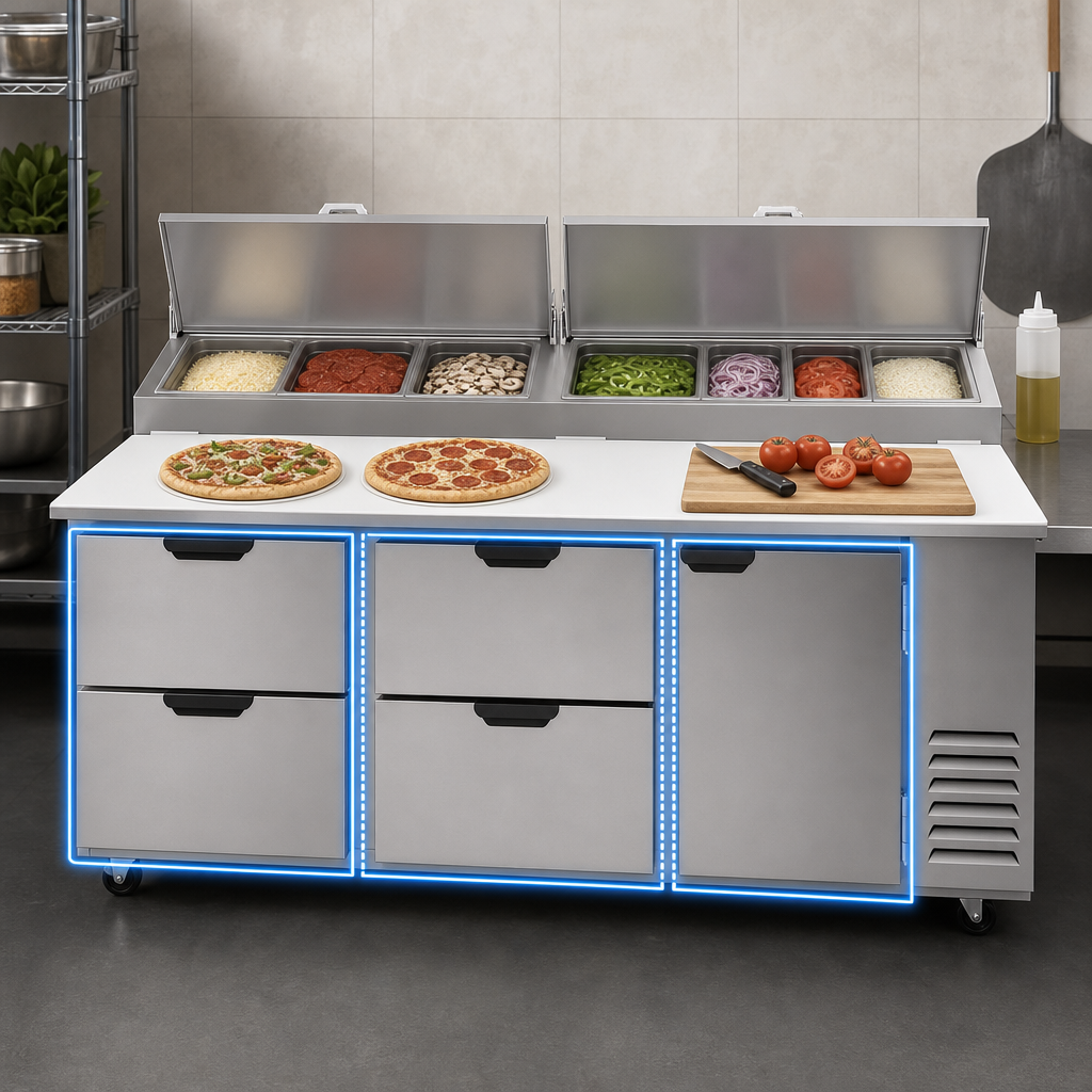 Three-Section Cabinet