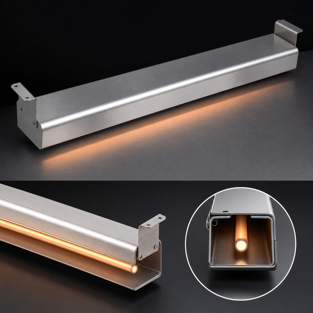 Single Heater Rod Housing